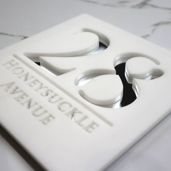 Mr Plaques Bellissima S1 A5 Floating House Sign