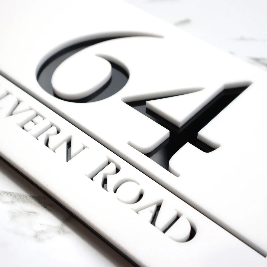 Bellissima H3 A4 House Sign
