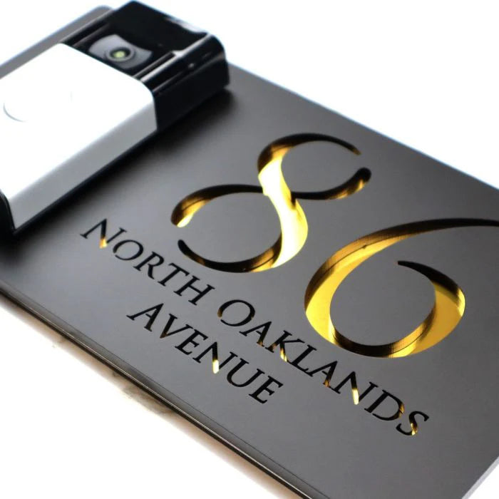 Bellissima DB A4 House Sign