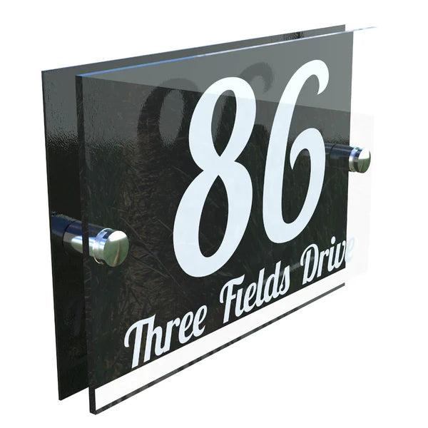 Mr Plaques Prestige A5 House Sign