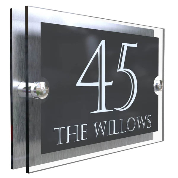 Mr Plaques Paramount A5 House Sign 200 × 130mm