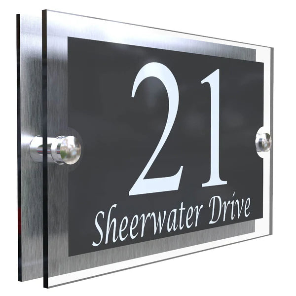 Mr Plaques Paramount A5 House Sign 200 × 130mm