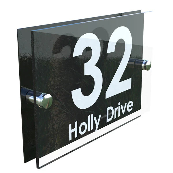Mr Plaques Prestige A5 House Sign