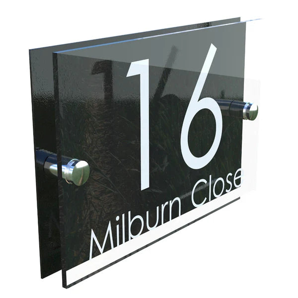 Mr Plaques Prestige A5 House Sign