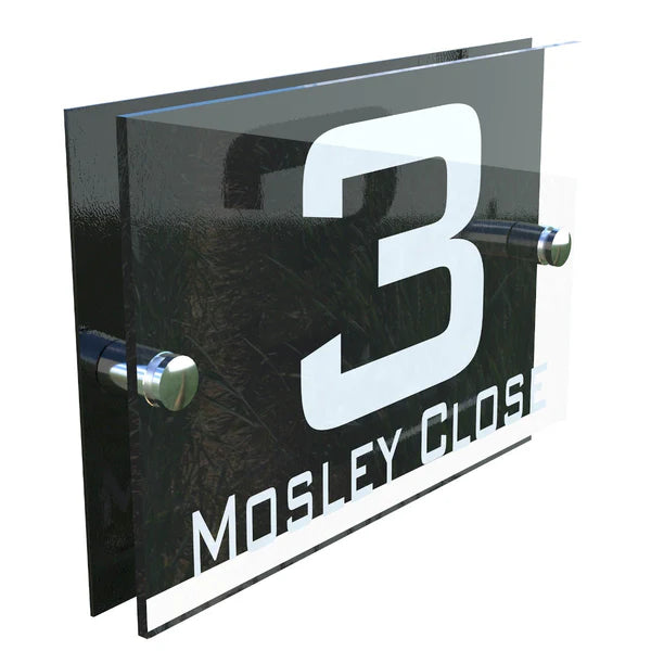 Mr Plaques Prestige A5 House Sign