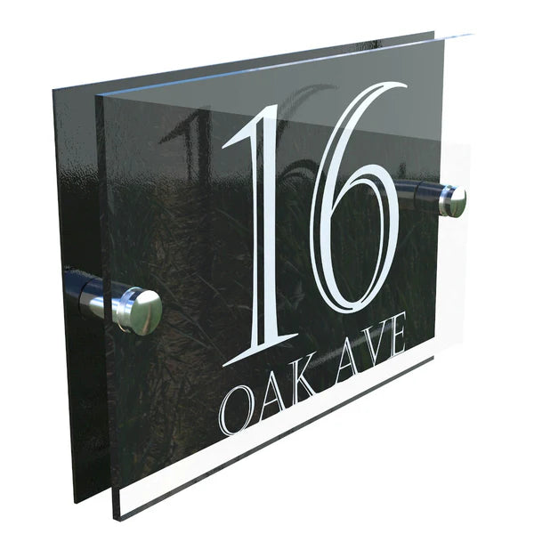 Mr Plaques Prestige A5 House Sign