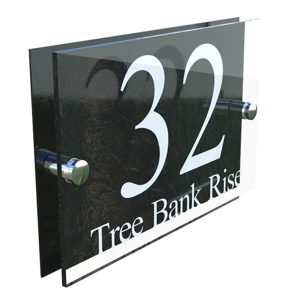 Mr Plaques Prestige A5 House Sign