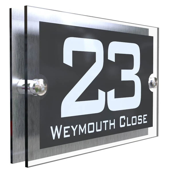 Mr Plaques Paramount A5 House Sign 200 × 130mm