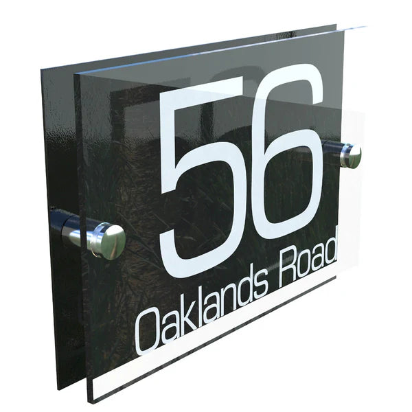 Mr Plaques Prestige A5 House Sign