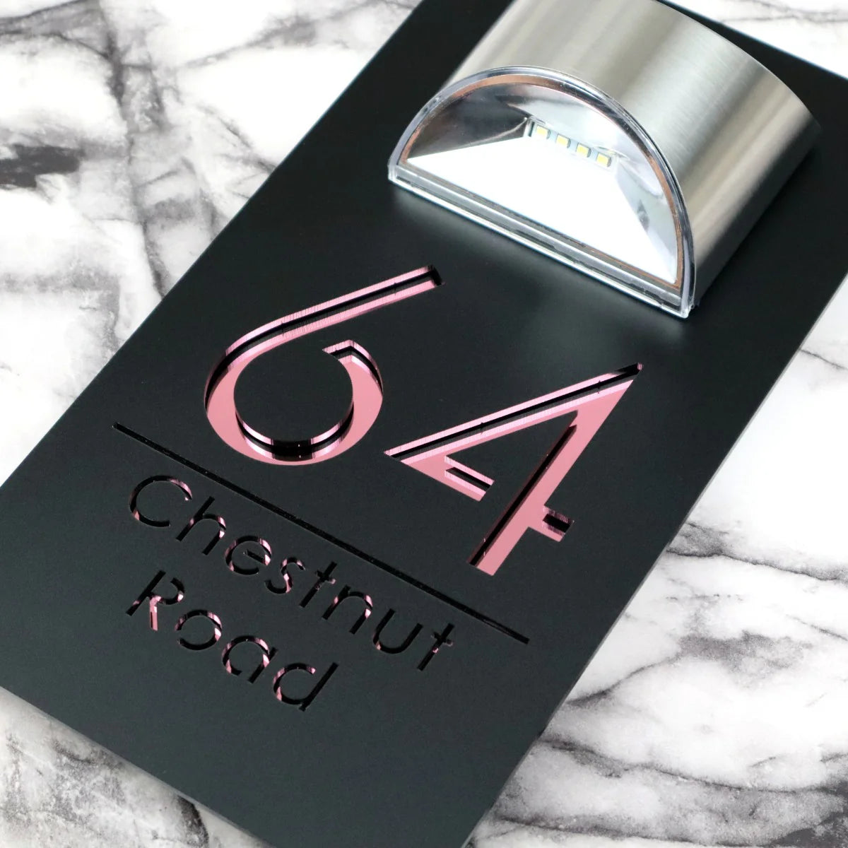 Bellissima LED A4 House Sign (BLACK)