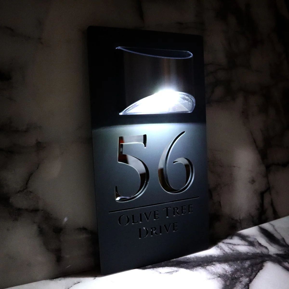 Bellissima LED A4 House Sign (BLACK)