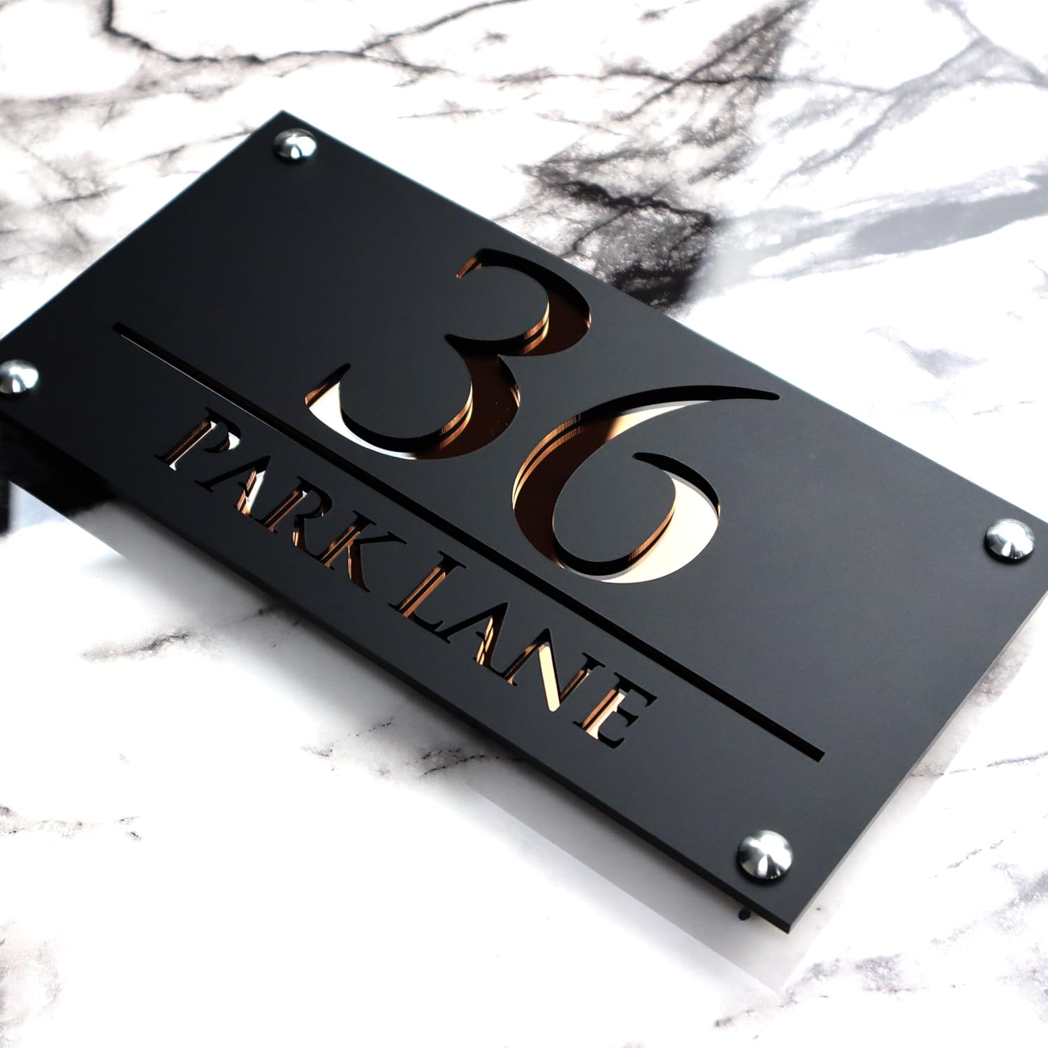Mr Plaques Luxe H3 (Central Text)