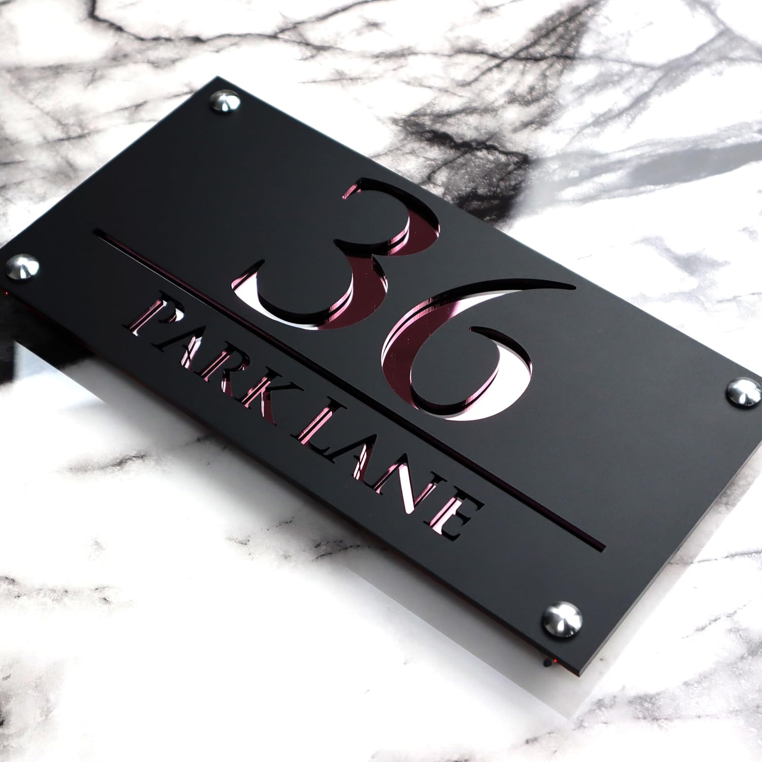 Mr Plaques Luxe H3 (Central Text)