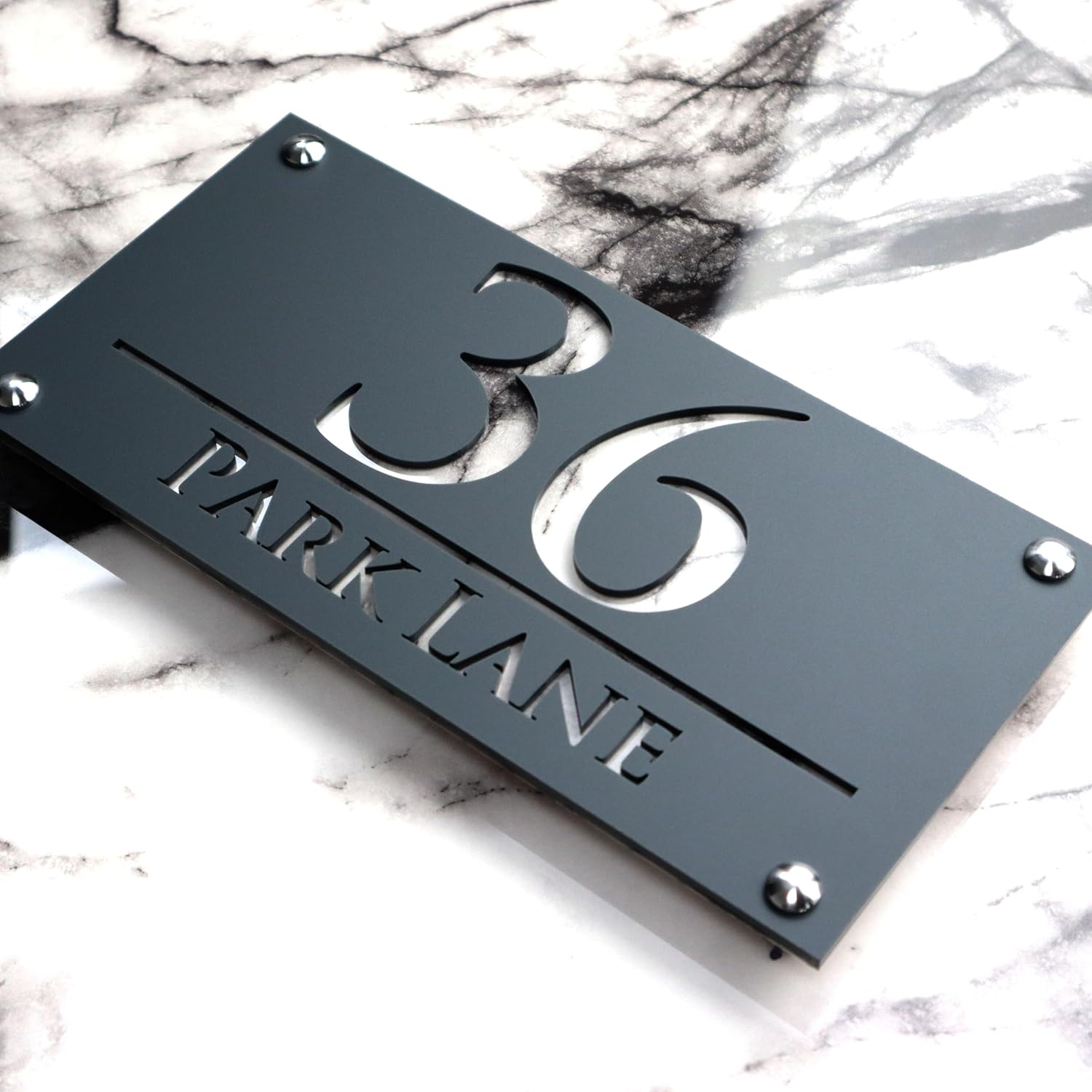 Mr Plaques Luxe H3 (Central Text)