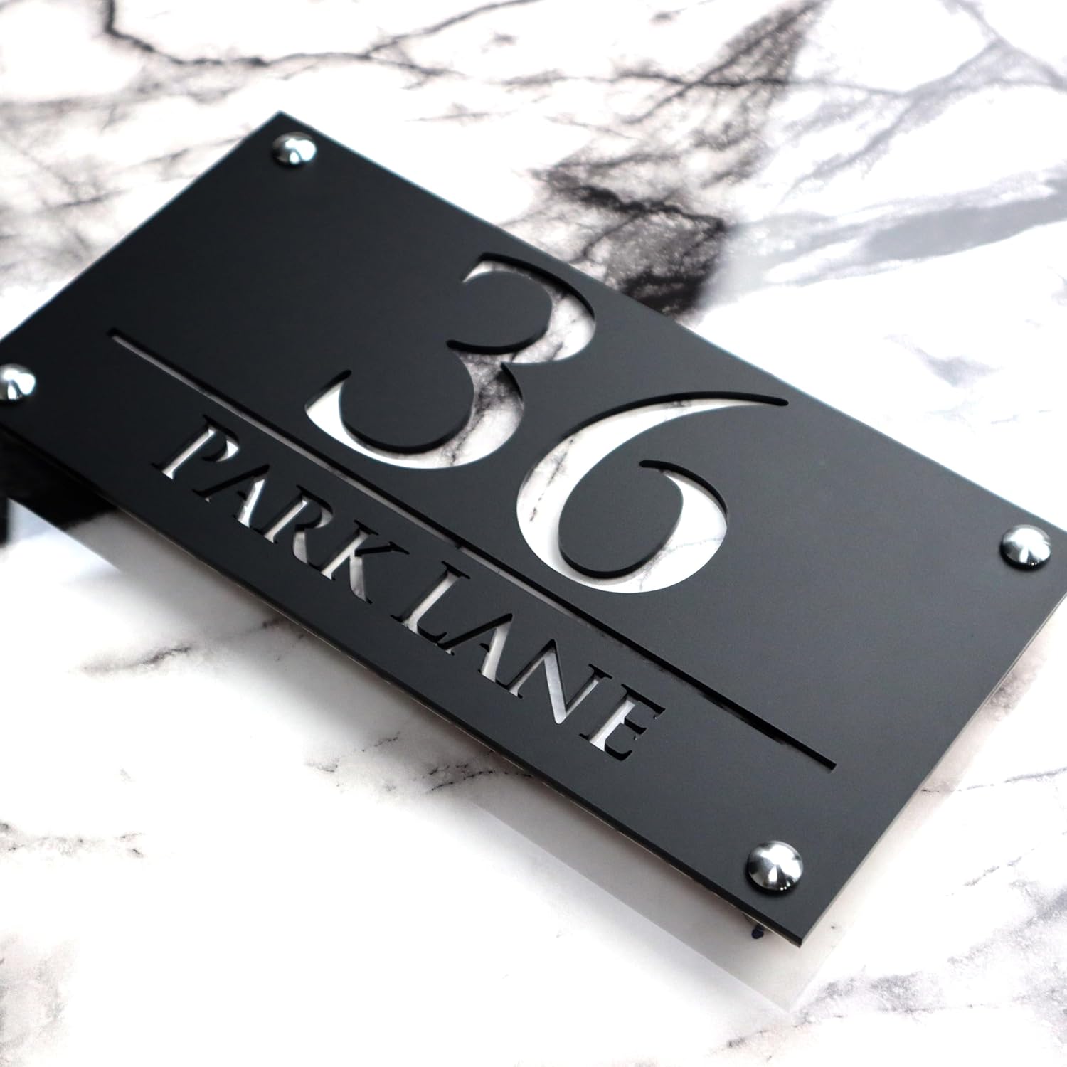 Mr Plaques Luxe H3 (Central Text)