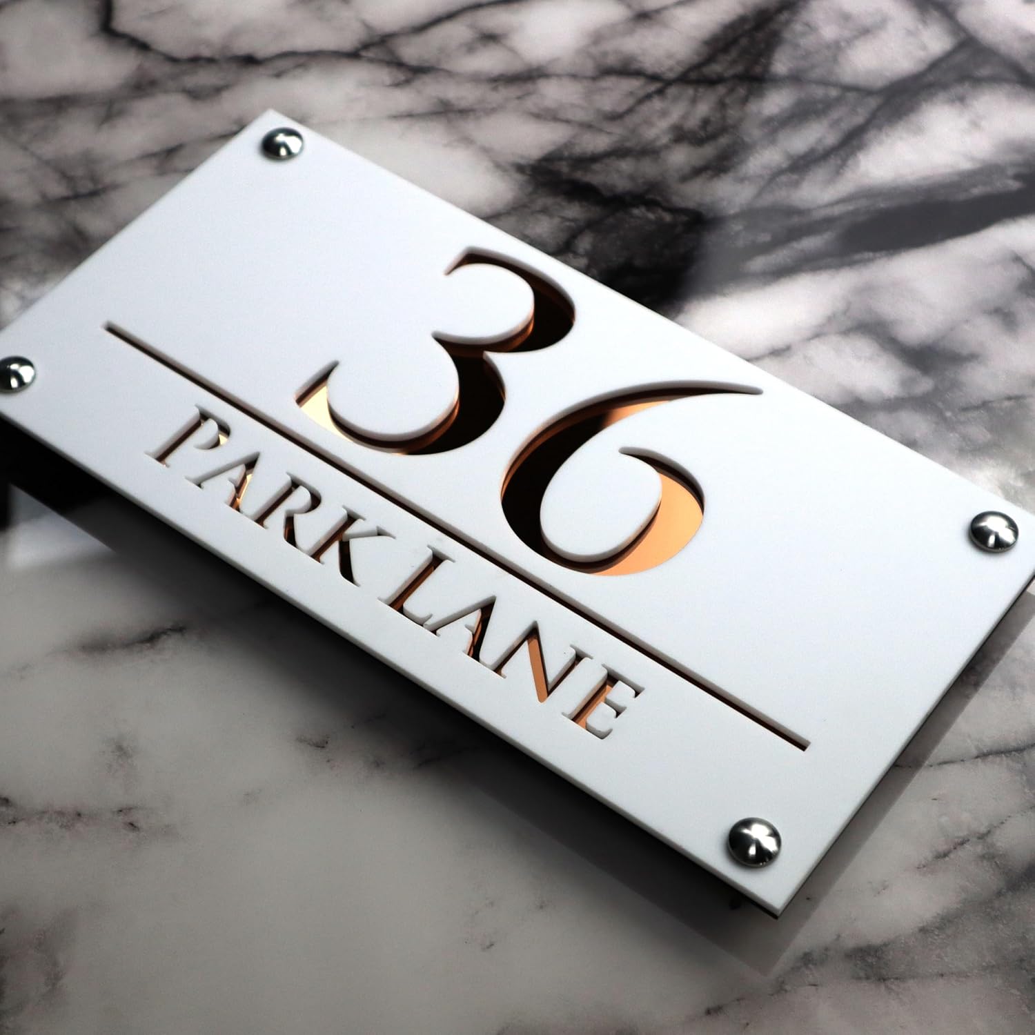 Mr Plaques Luxe H3 (Central Text)