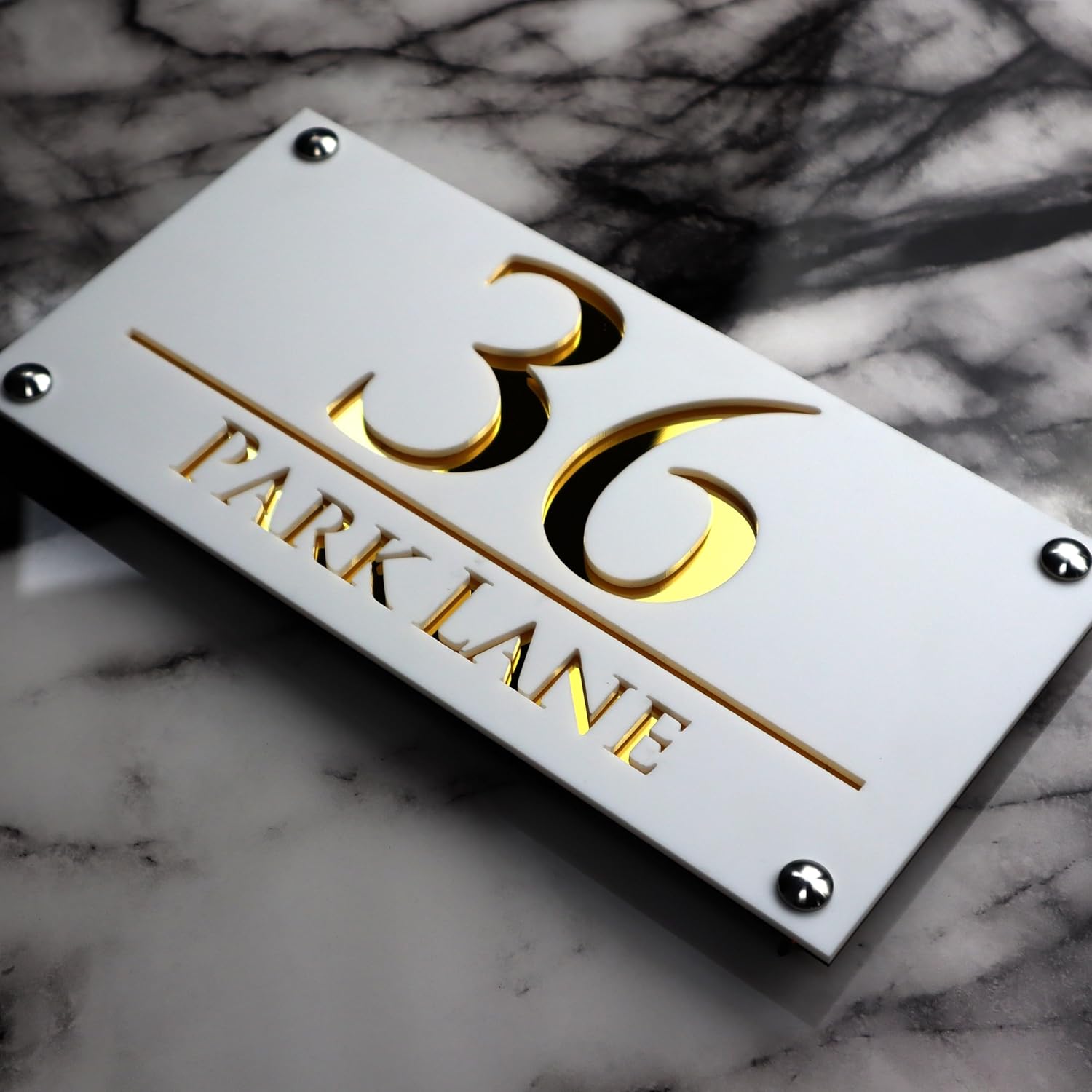 Mr Plaques Luxe H3 (Central Text)