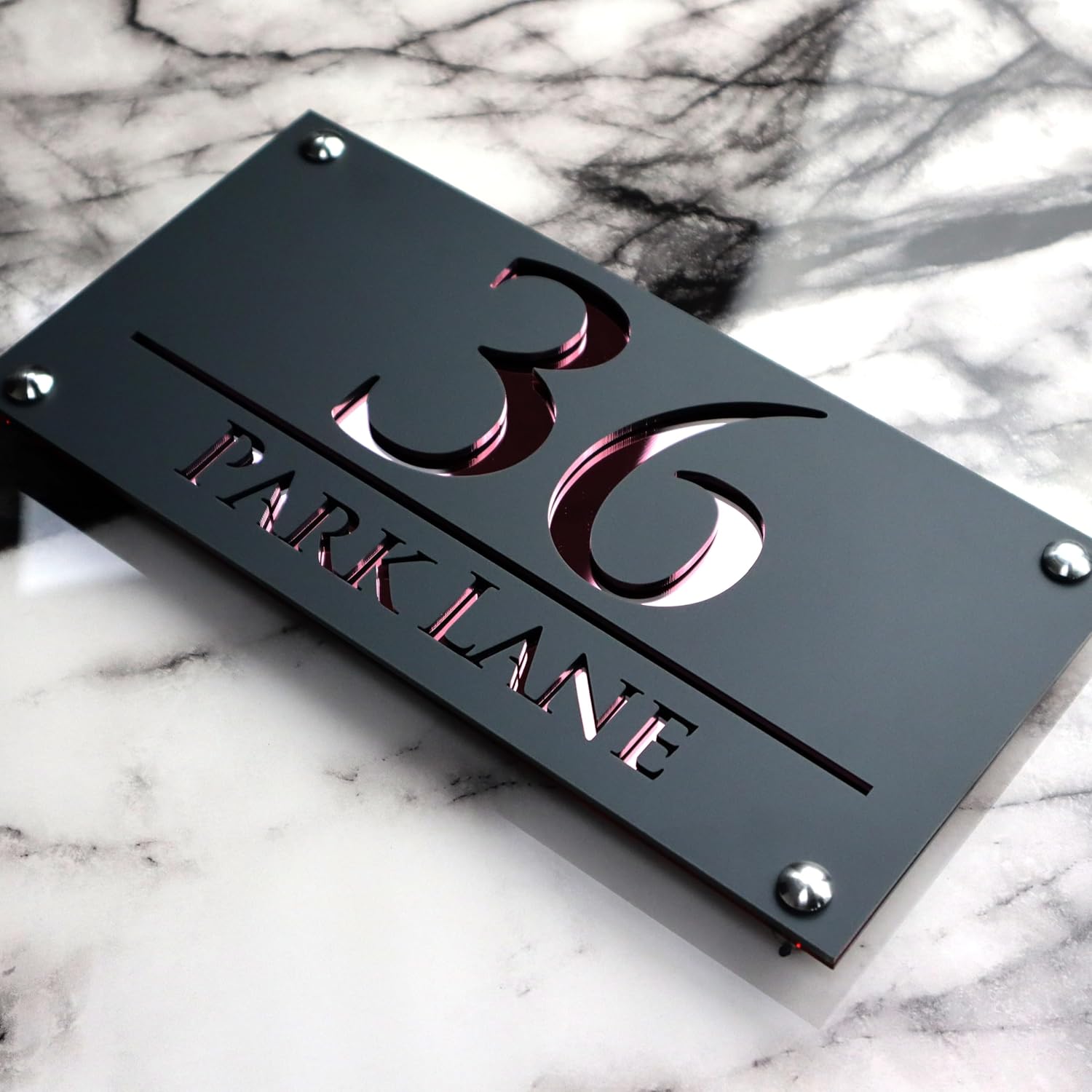 Mr Plaques Luxe H3 (Central Text)