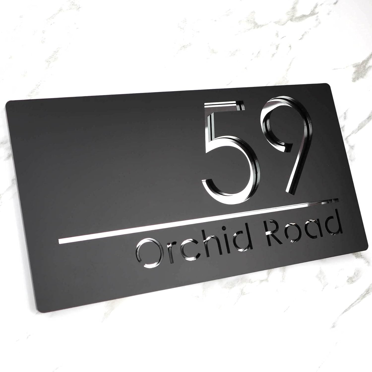 Mr Plaques Bellissima H1 A4 House Sign