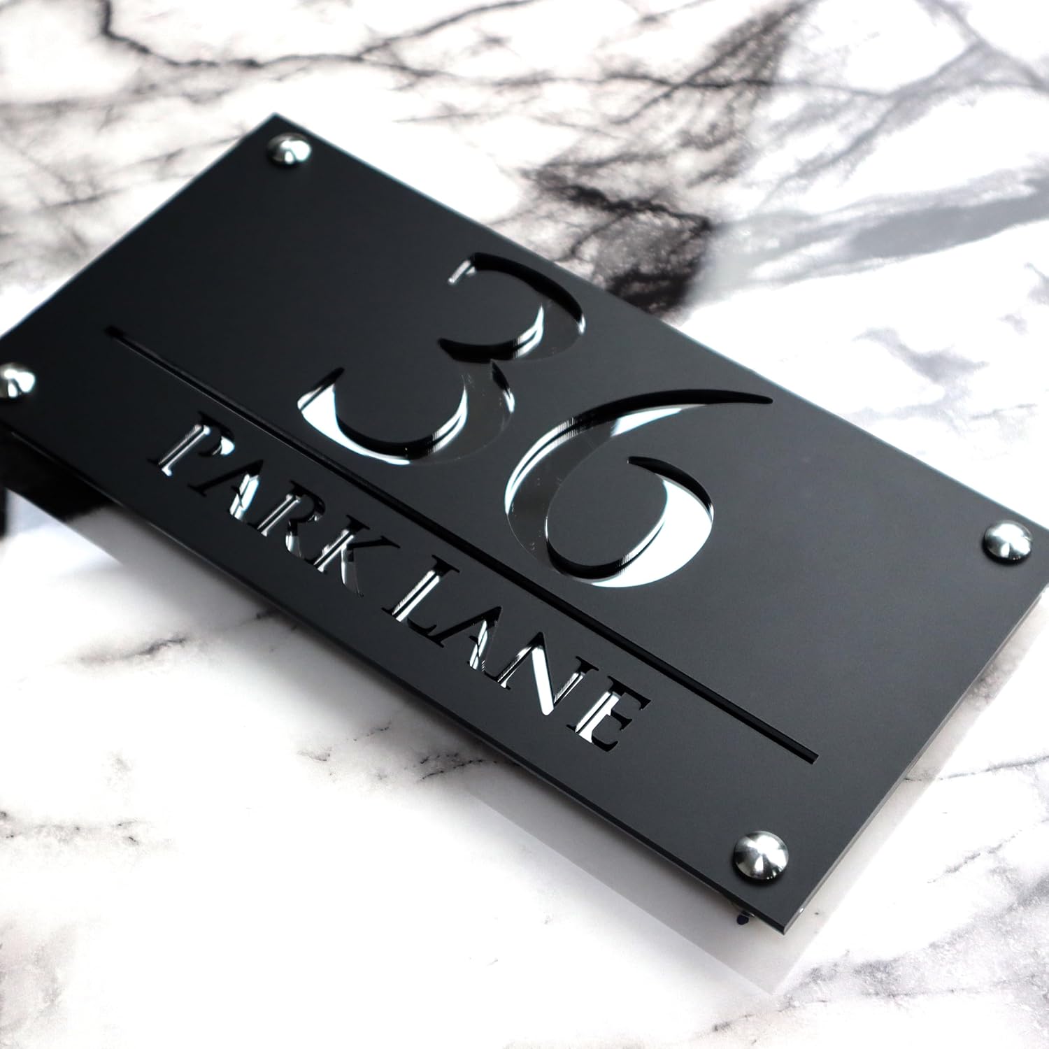 Mr Plaques Luxe H3 (Central Text)