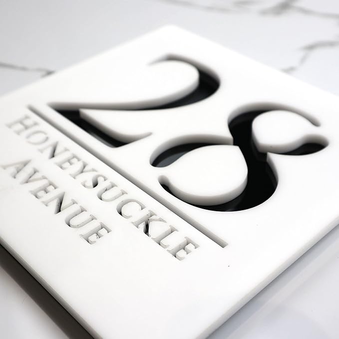 Mr Plaques Bellissima S1 A5 Floating House Sign