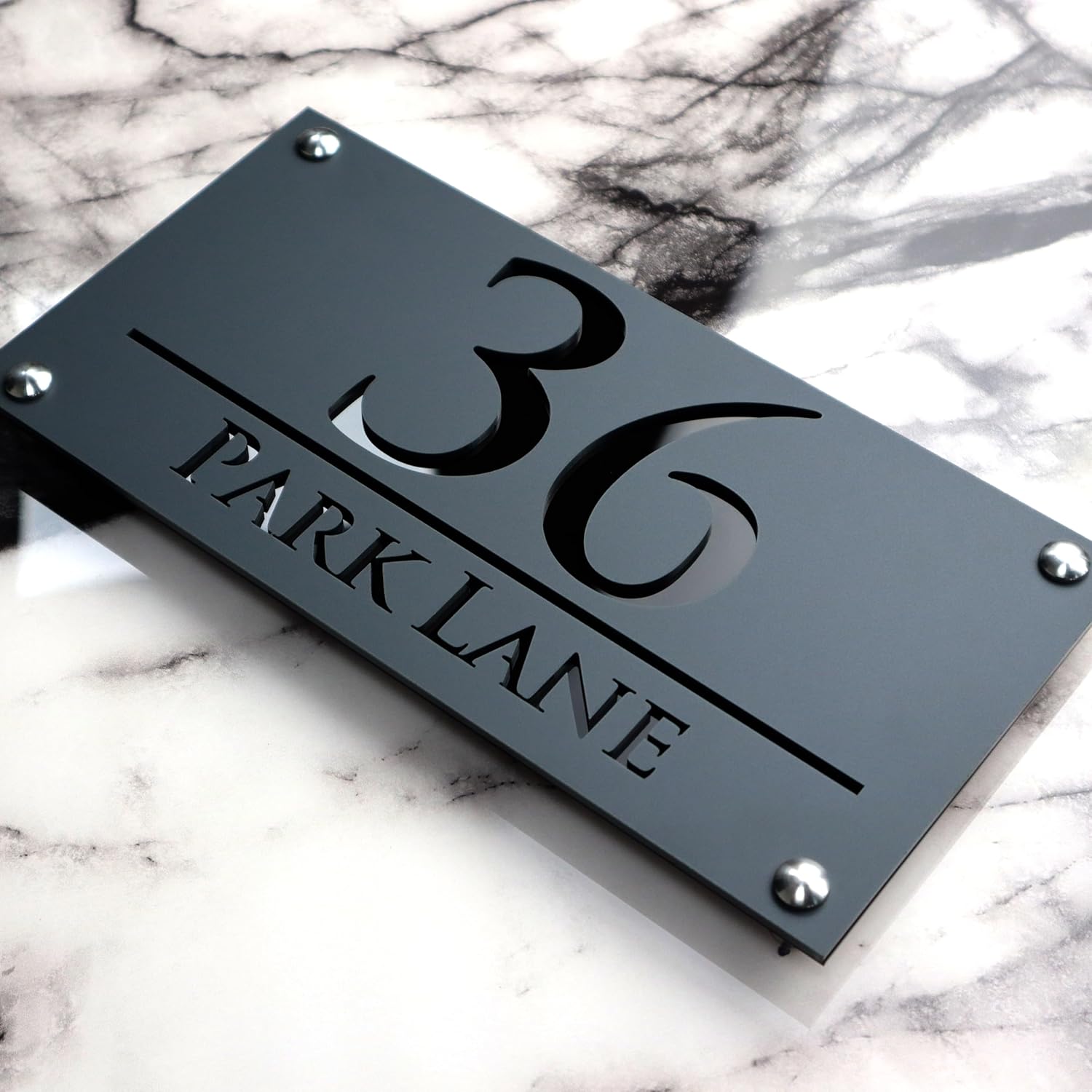 Mr Plaques Luxe H3 (Central Text)