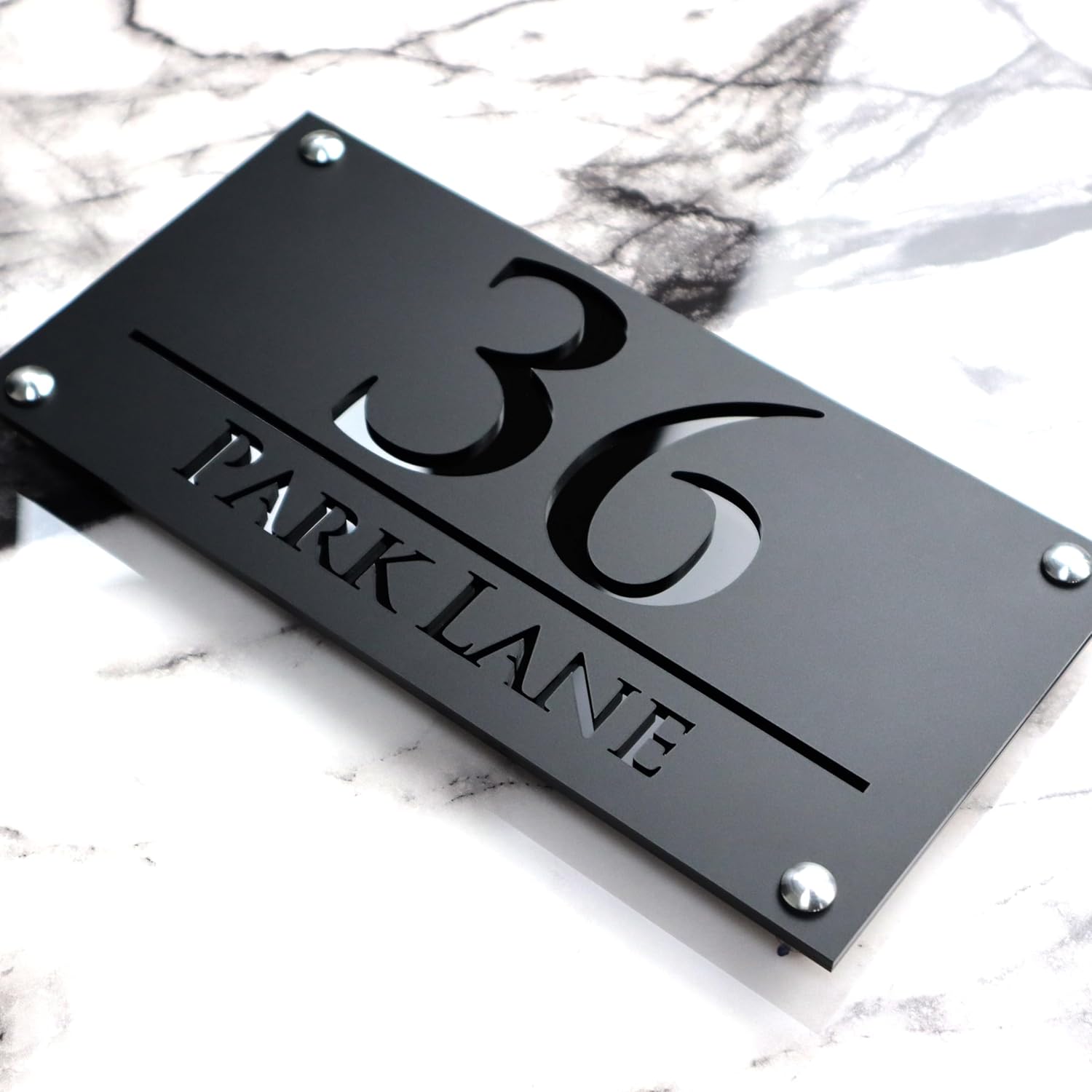 Mr Plaques Luxe H3 (Central Text)