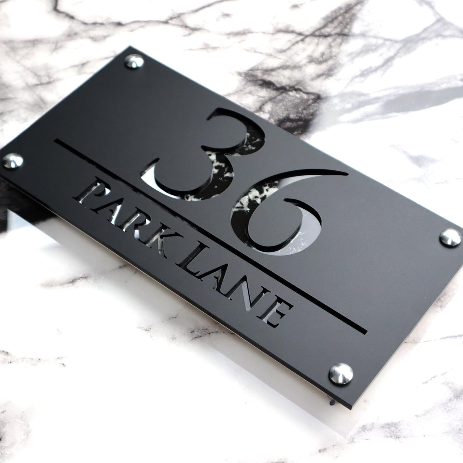 Mr Plaques Luxe H3 (Central Text)