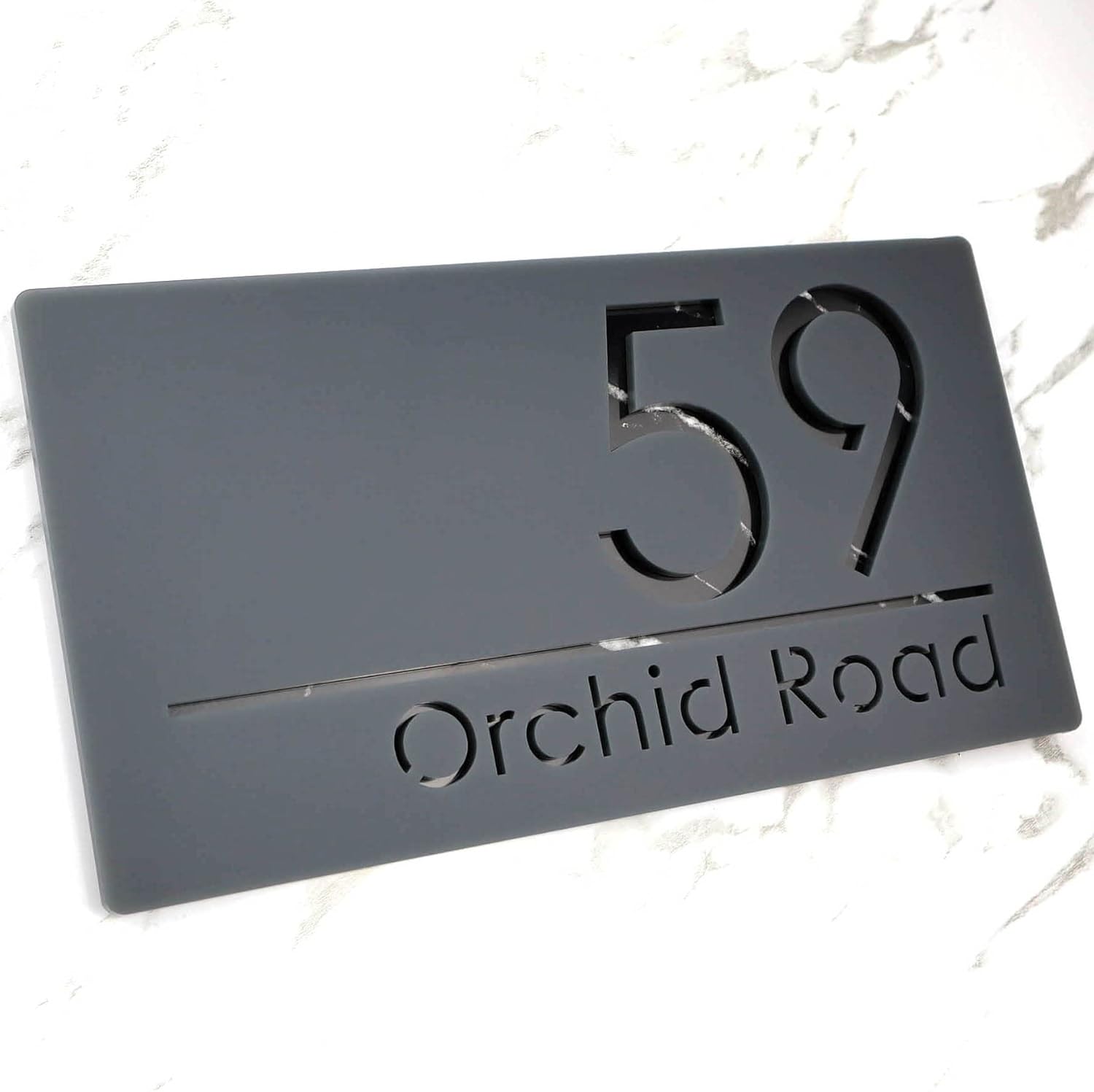 Mr Plaques Bellissima H1 A4 House Sign