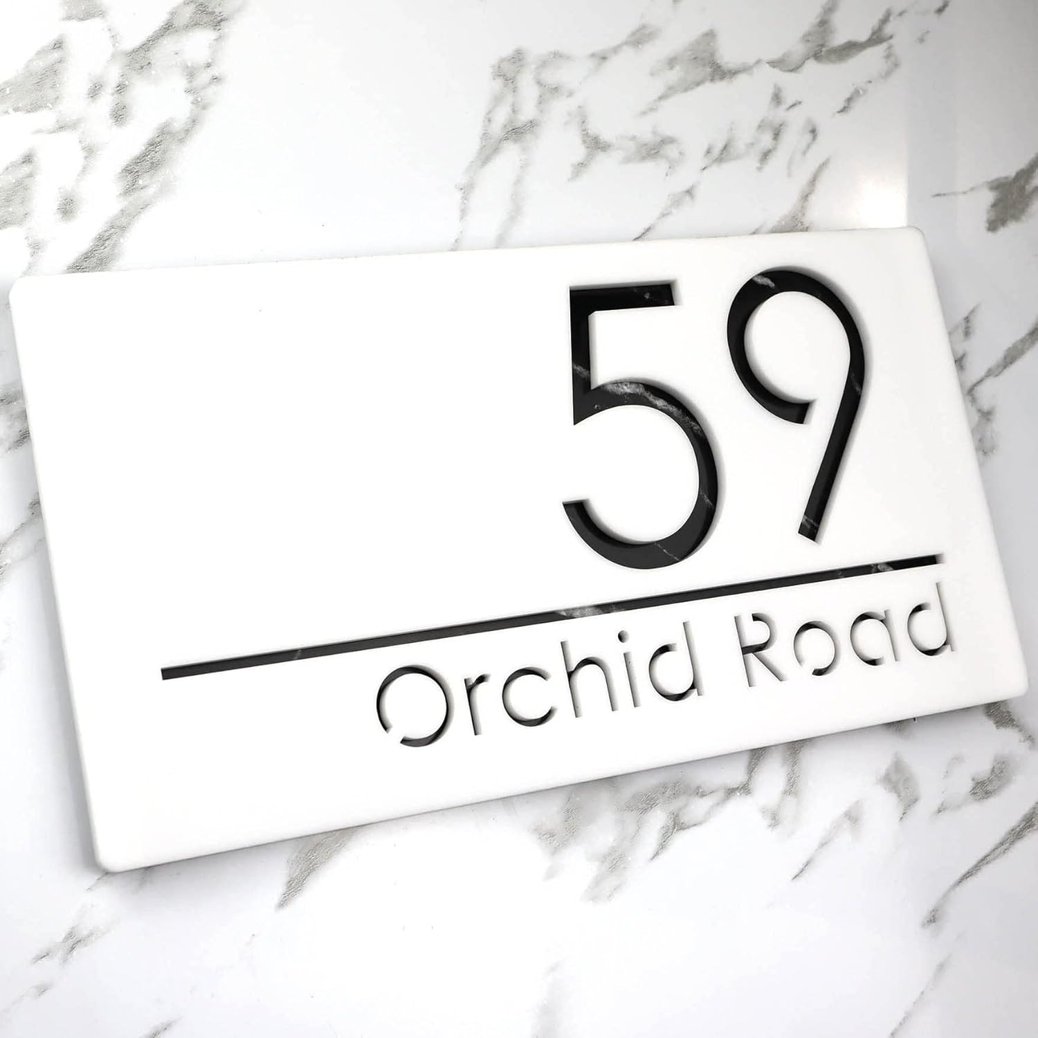 Mr Plaques Bellissima H1 A4 House Sign