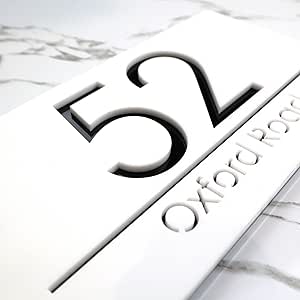 Mr Plaques Bellissima A4 F31 Floating House Sign 300 × 160mm