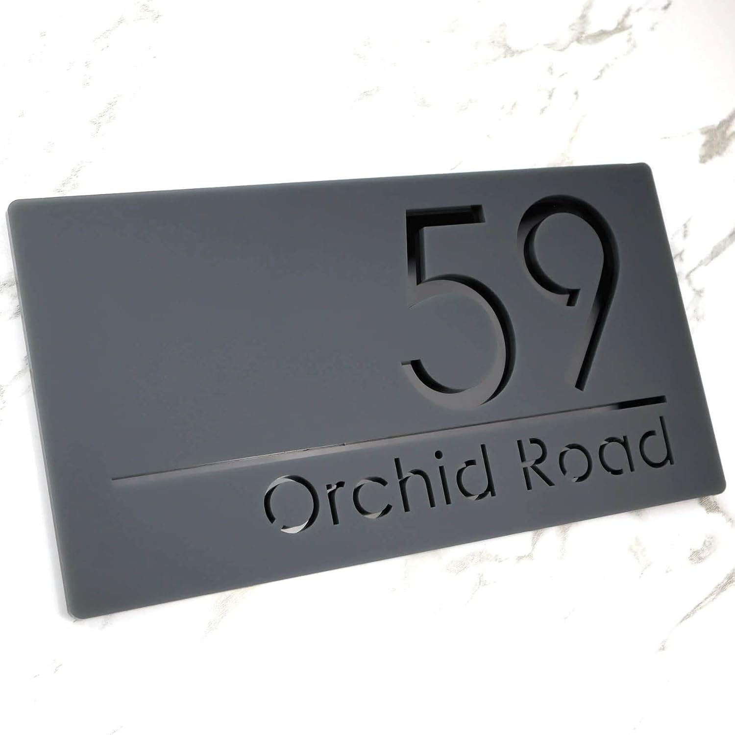 Mr Plaques Bellissima H1 A4 House Sign