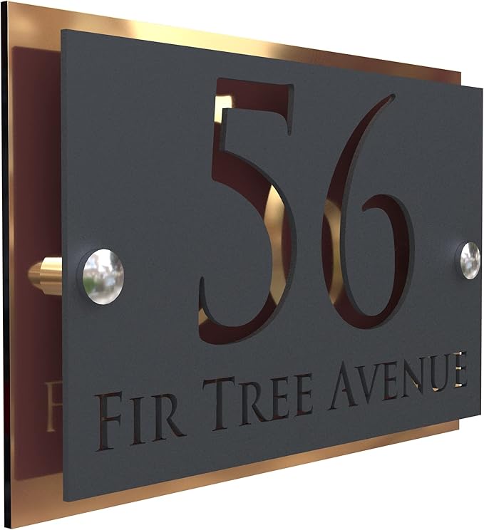 Mr Plaques Simpatico A5 Floating House Sign 200 × 130mm