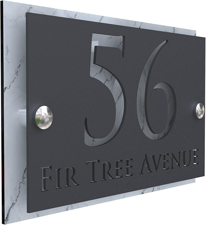 Mr Plaques Simpatico A5 Floating House Sign 200 × 130mm