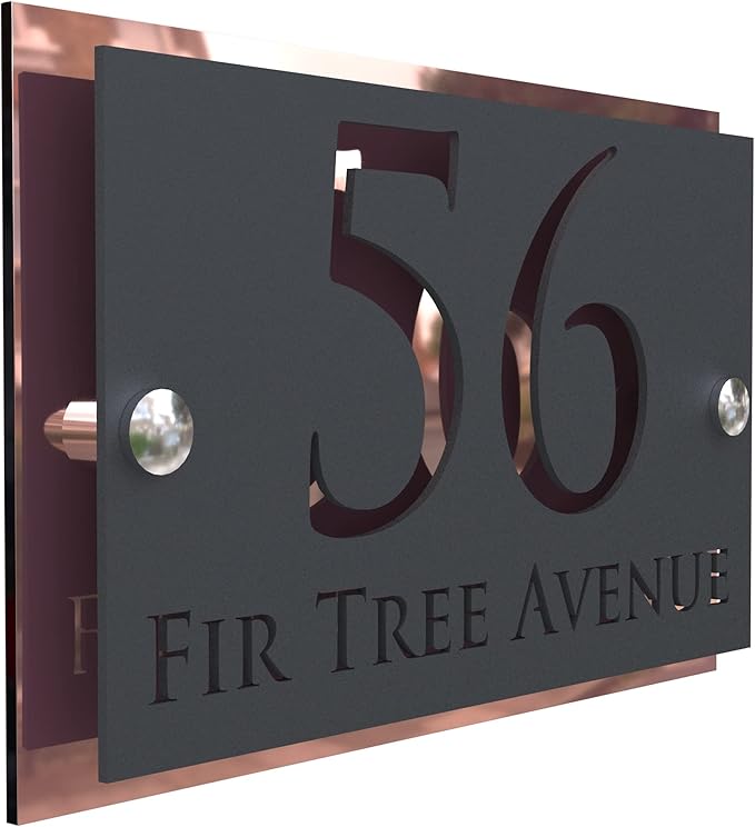 Mr Plaques Simpatico A5 Floating House Sign 200 × 130mm