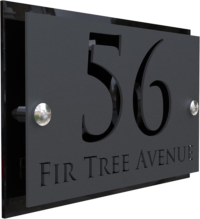 Mr Plaques Simpatico A5 Floating House Sign 200 × 130mm