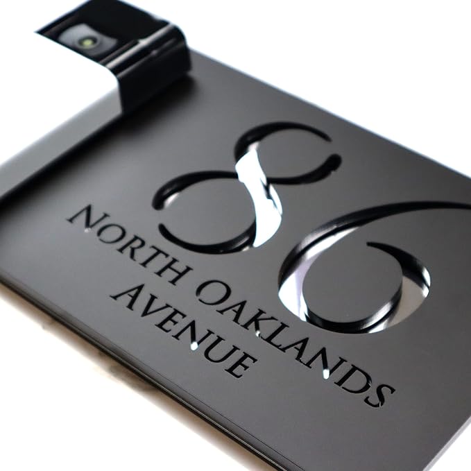 Mr Plaques Personalised Door Bell House Sign (LH)