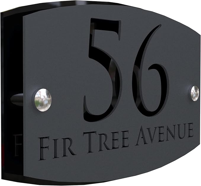 Mr Plaques Carino A5 Floating House Sign 200 × 130mm