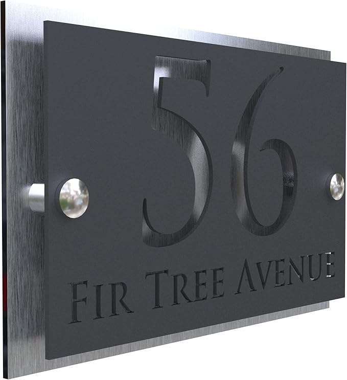 Mr Plaques Simpatico A5 Floating House Sign 200 × 130mm