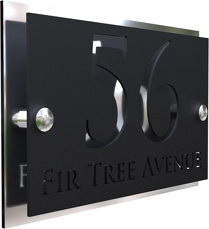 Mr Plaques Simpatico A5 Floating House Sign 200 × 130mm