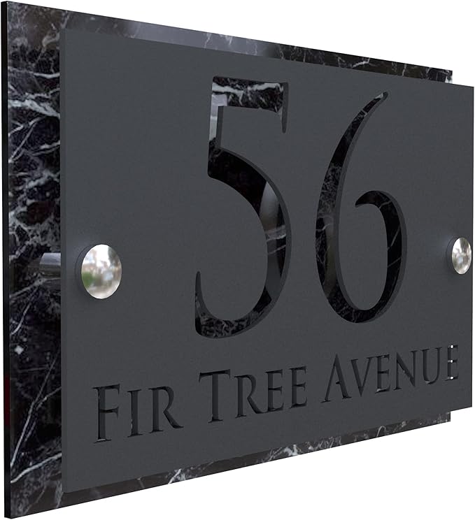 Mr Plaques Simpatico A5 Floating House Sign 200 × 130mm