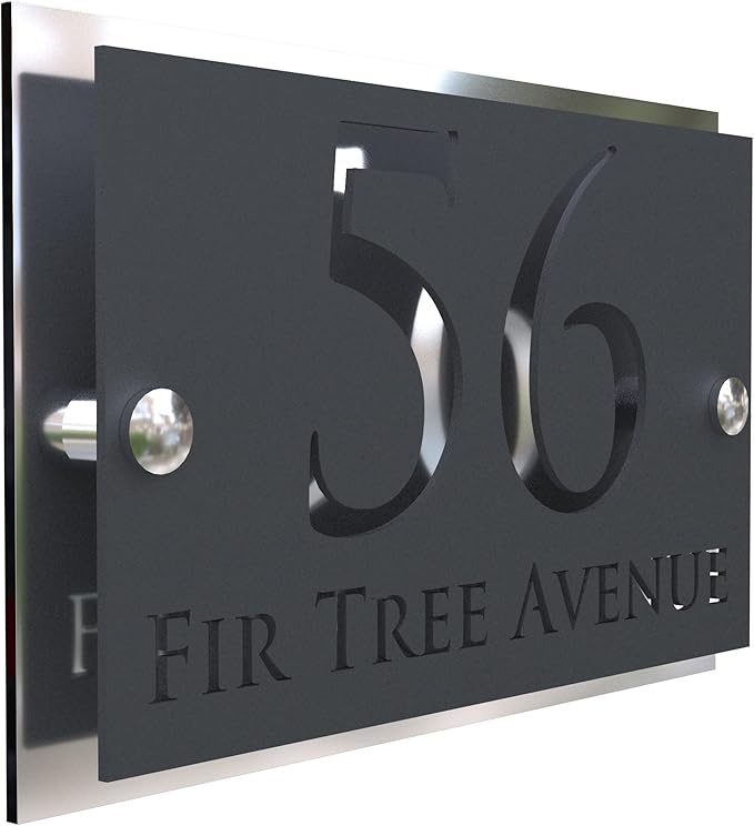 Mr Plaques Simpatico A5 Floating House Sign 200 × 130mm