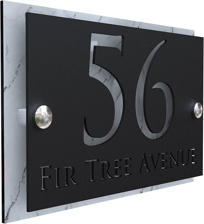 Mr Plaques Simpatico A5 Floating House Sign 200 × 130mm