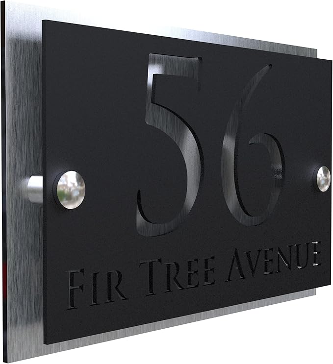 Mr Plaques Simpatico A5 Floating House Sign 200 × 130mm