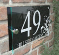 Mr Plaques Modern Decorative Perspex House Sign 200 × 130mm