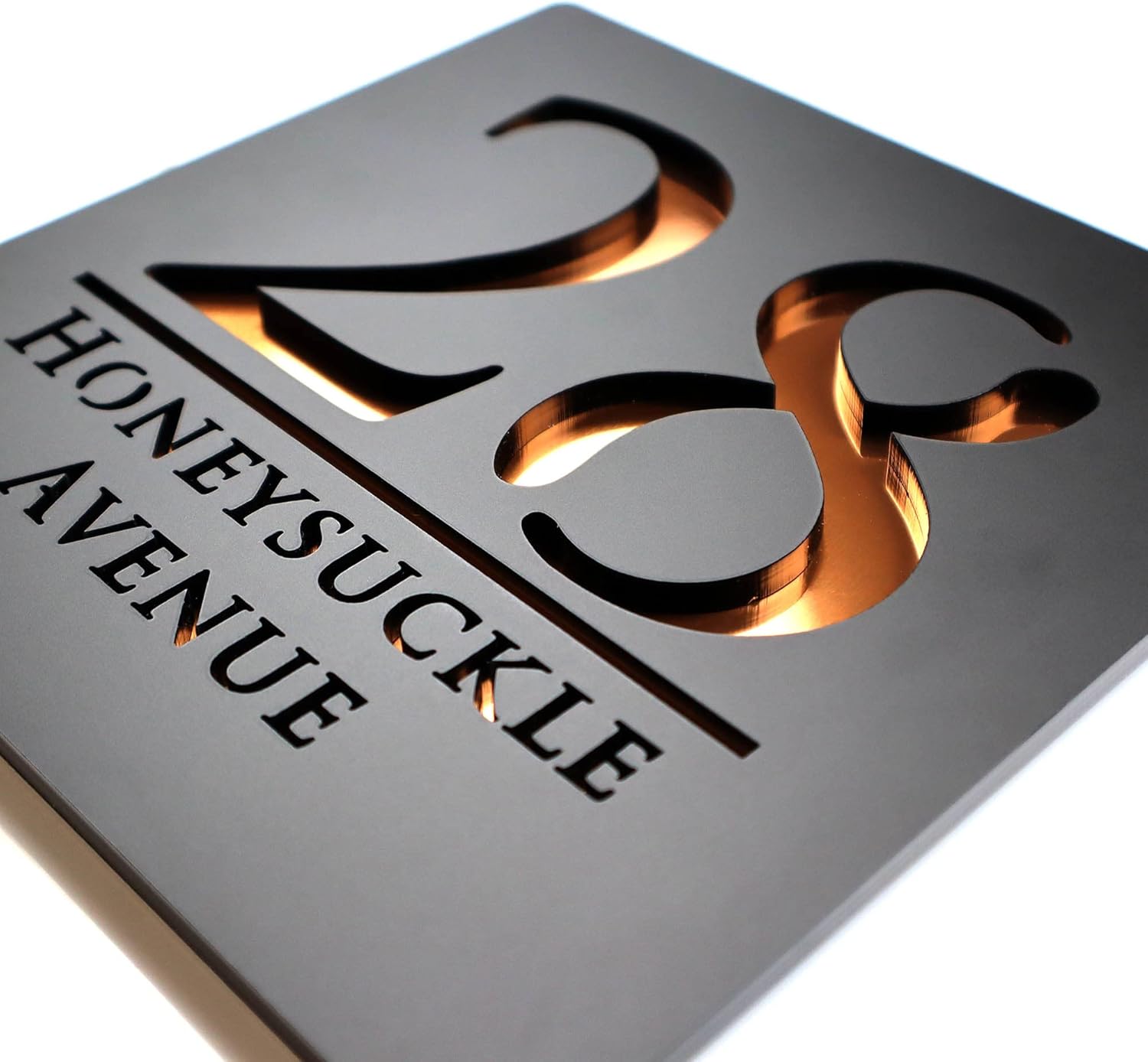 Mr Plaques Bellissima S1 A5 Floating House Sign