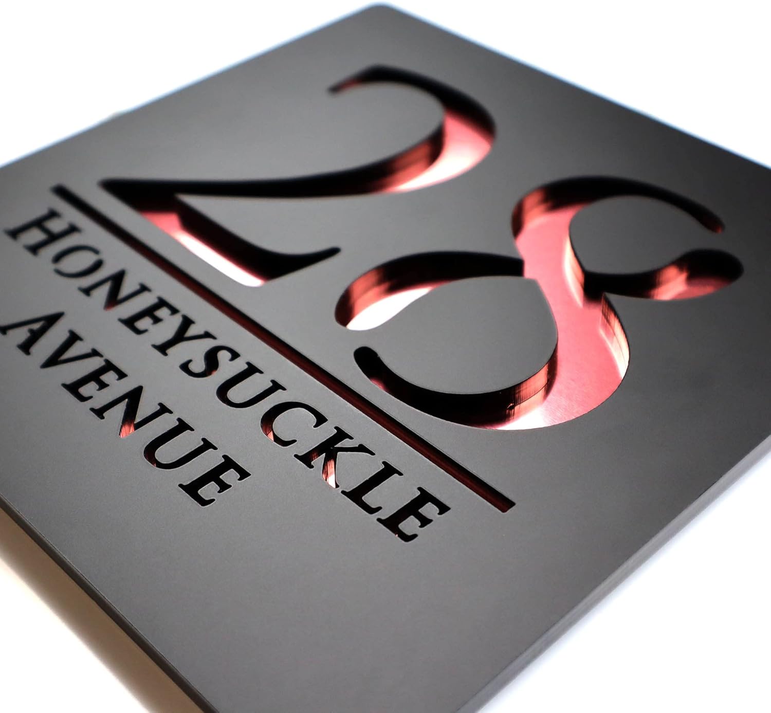 Mr Plaques Bellissima S1 A5 Floating House Sign