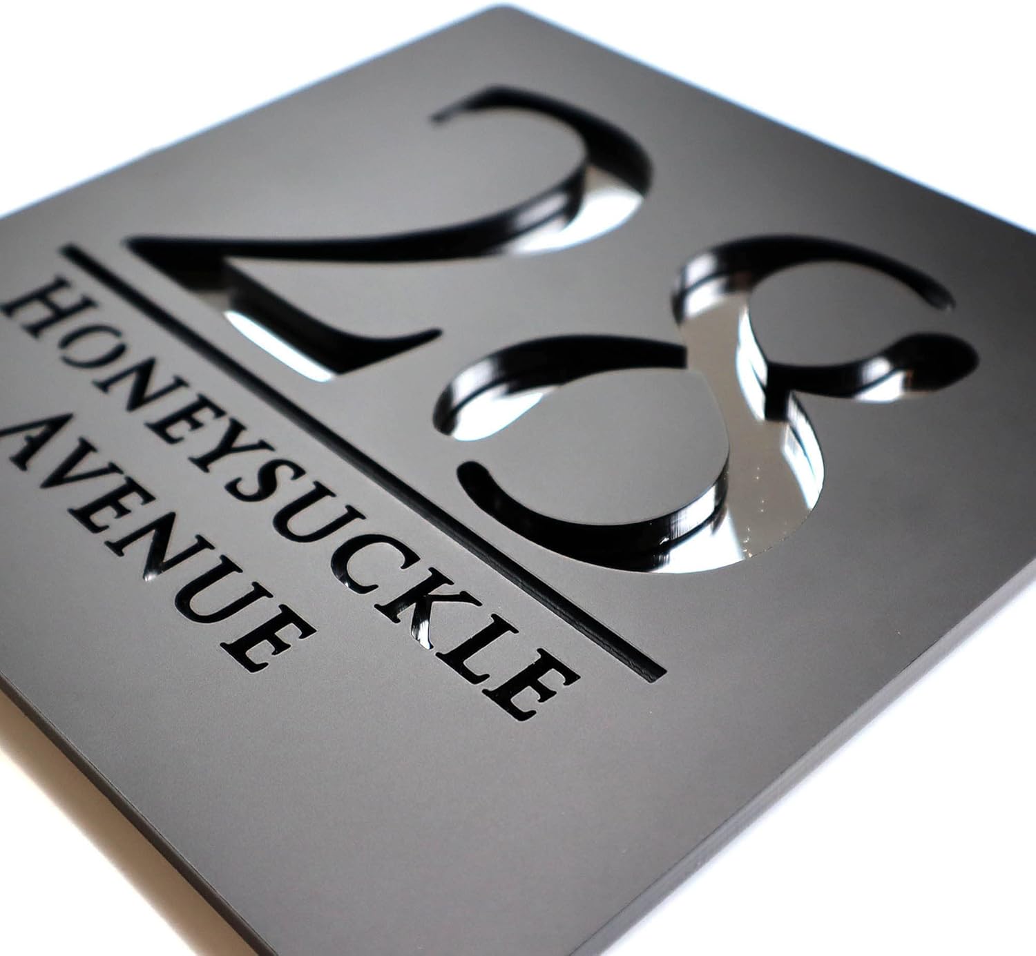 Mr Plaques Bellissima S1 A5 Floating House Sign