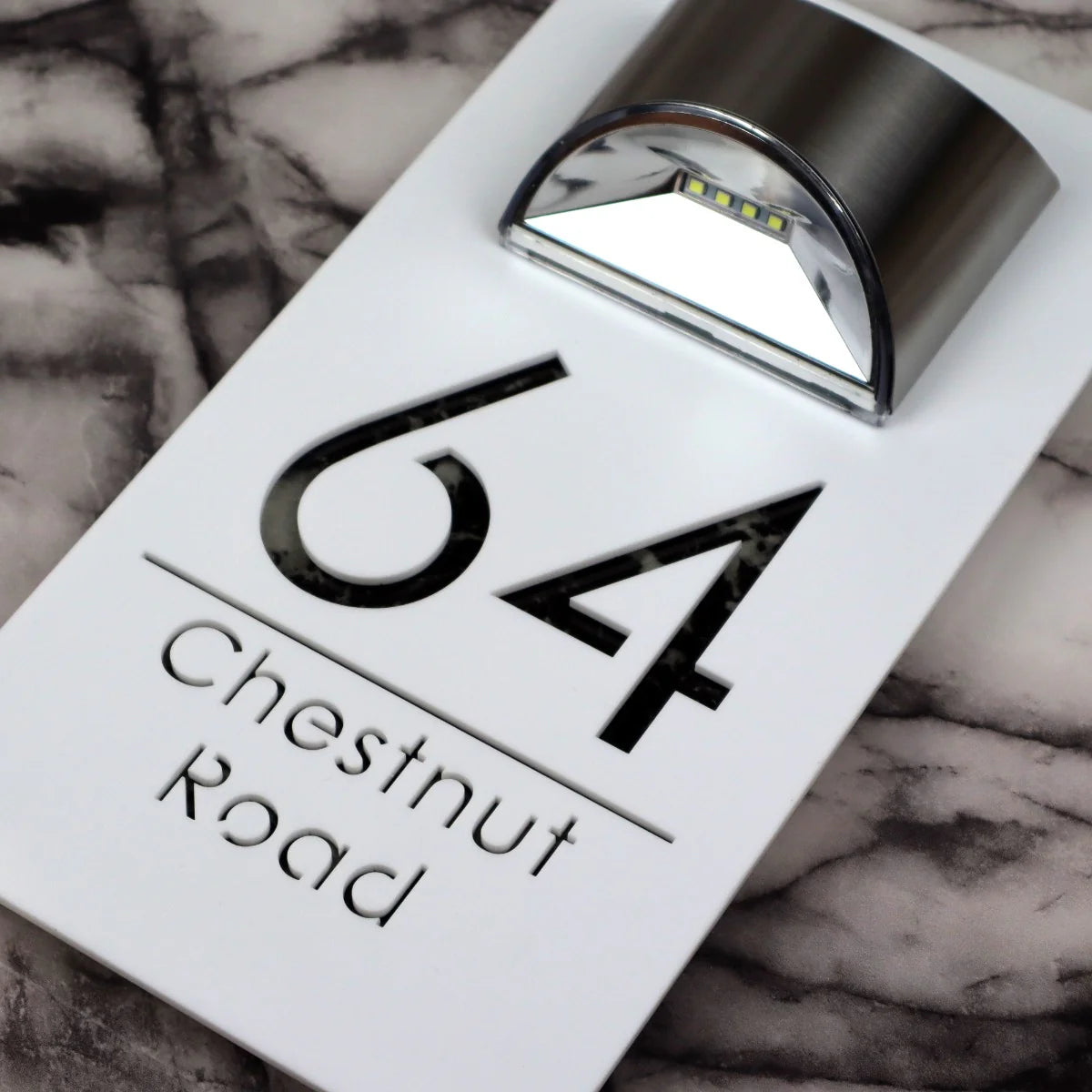 Bellissima LED A4 House Sign (WHITE)