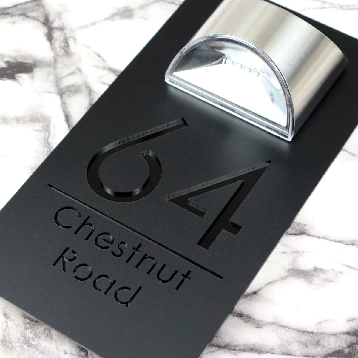 Bellissima LED A4 House Sign (BLACK)